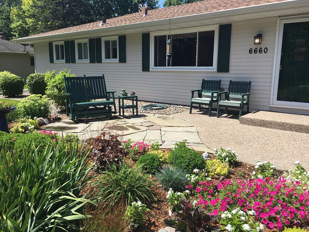 LuAnn's Place residential care home in Eden Prairie at golden hour